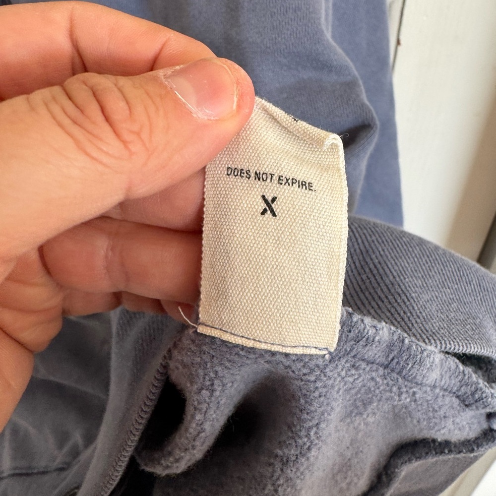 Alex Mill Davie Fleece Cardigan size xl.‎ Blue gray color - Picture 6 of 9